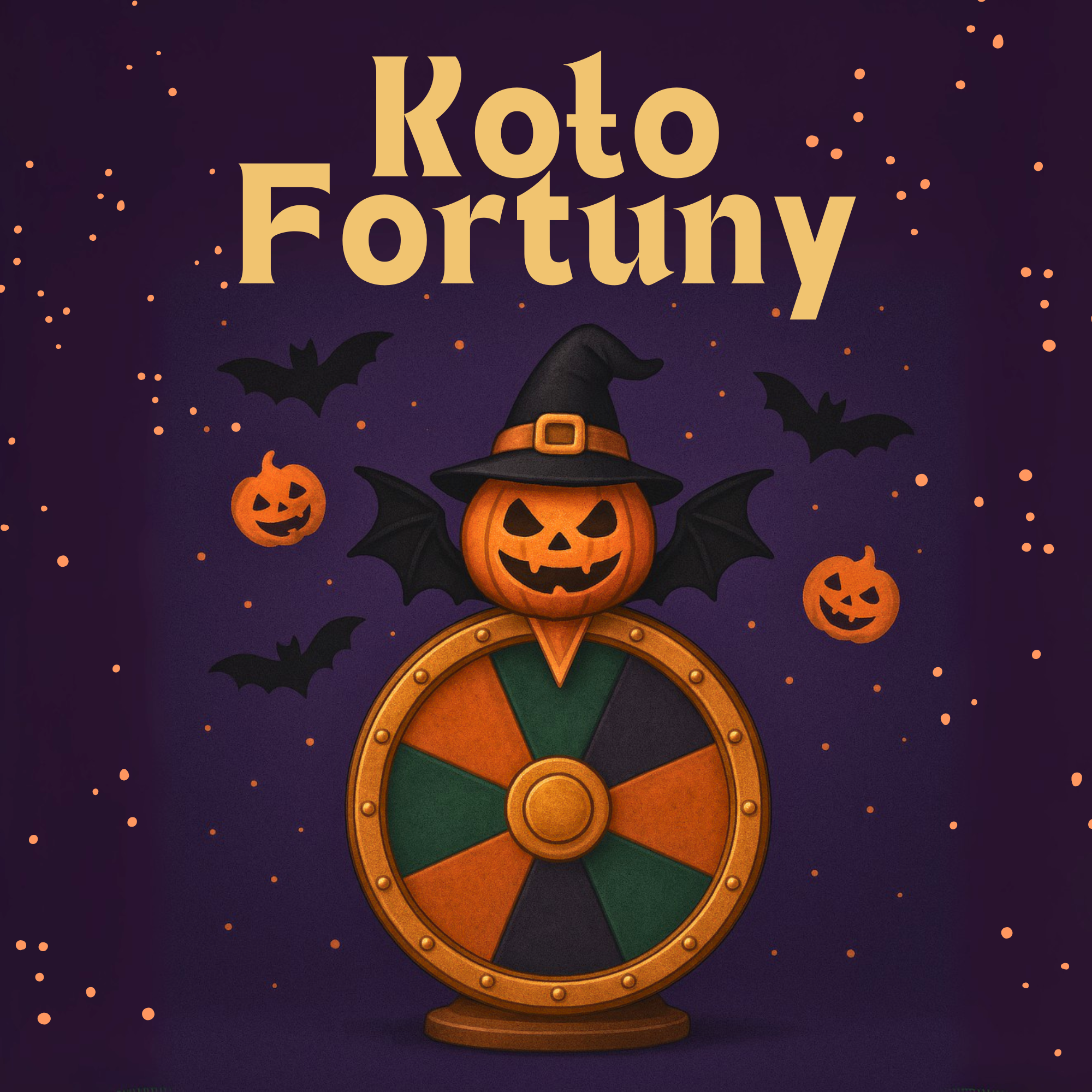 Koło Fortuny Halloweenowe